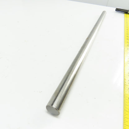 Thomson 60 Case 24-3/4" L x 1" Dia. Chrome Plated Carbon Steel Linear Shaft