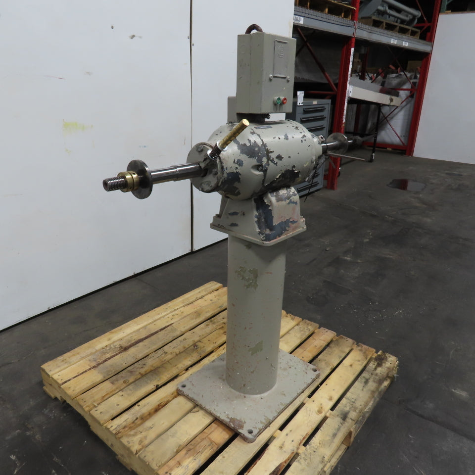 Pedestal Buffer Polisher 3Ph 480V 1-1/4" Arbor