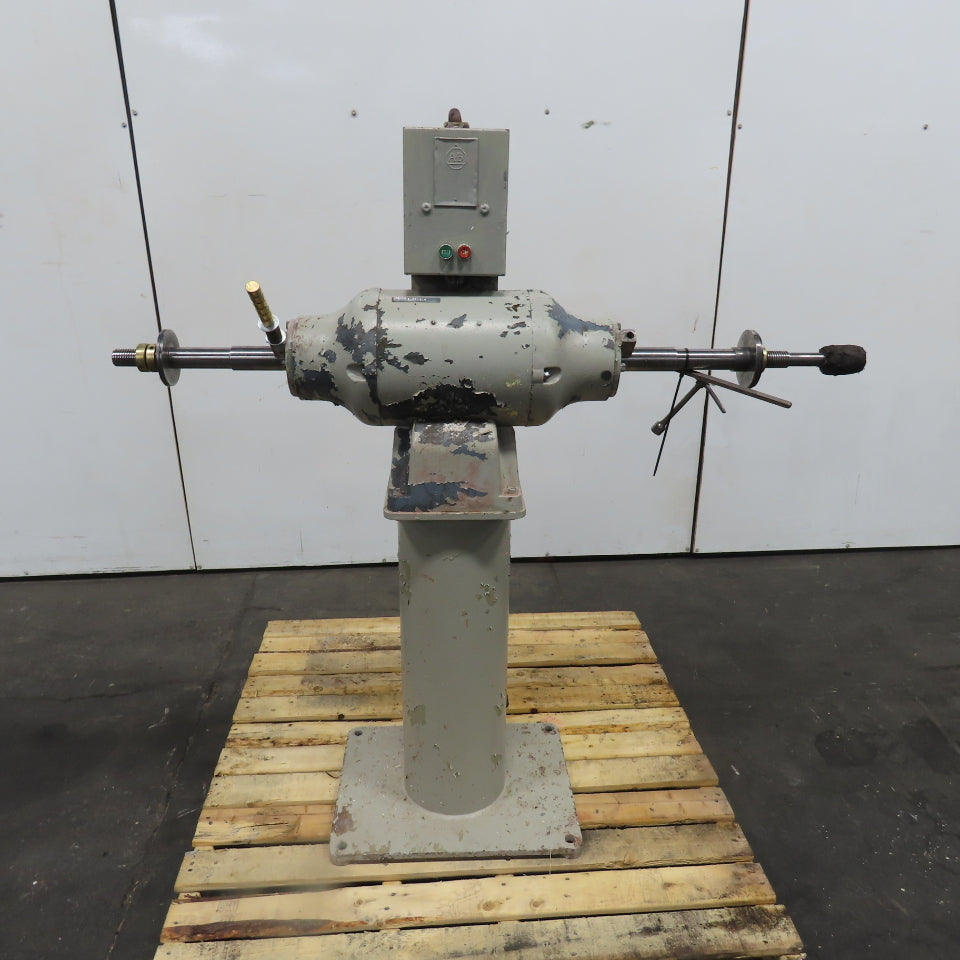 Pedestal Buffer Polisher 3Ph 480V 1-1/4" Arbor