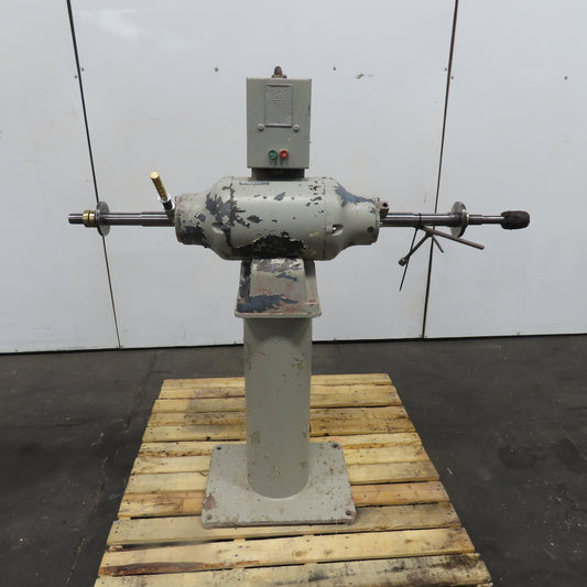 Pedestal Buffer Polisher 3Ph 480V 1-1/4" Arbor