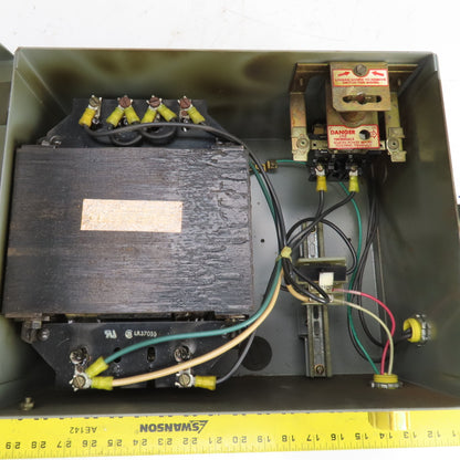 Square D SK5271W Class 9070 1800VA Transformer Disconnect Pri 230/460 Sec 115V