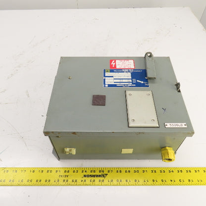 Square D SK5271W Class 9070 1800VA Transformer Disconnect Pri 230/460 Sec 115V