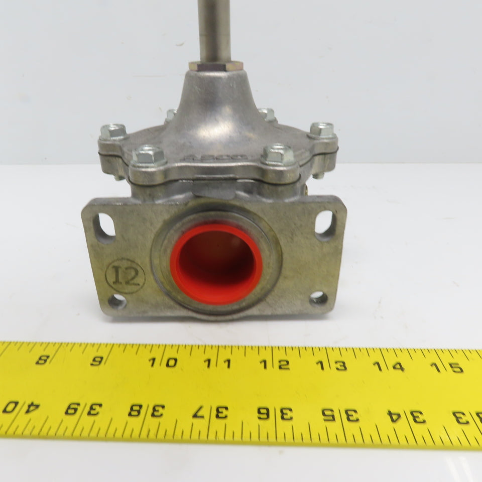 ASCO Red Hat <-- JB8214260 Solenoid Valve 1" NPT Or Flange Missing Coil