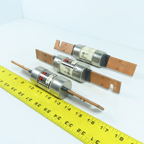 Fusetron FRS-R-110 Long Blade Dual Element Time Delay Fuse 110A 600V Lot/3