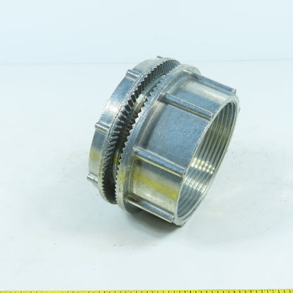 3" Liquid Tight Conduit Hub Straight Connector