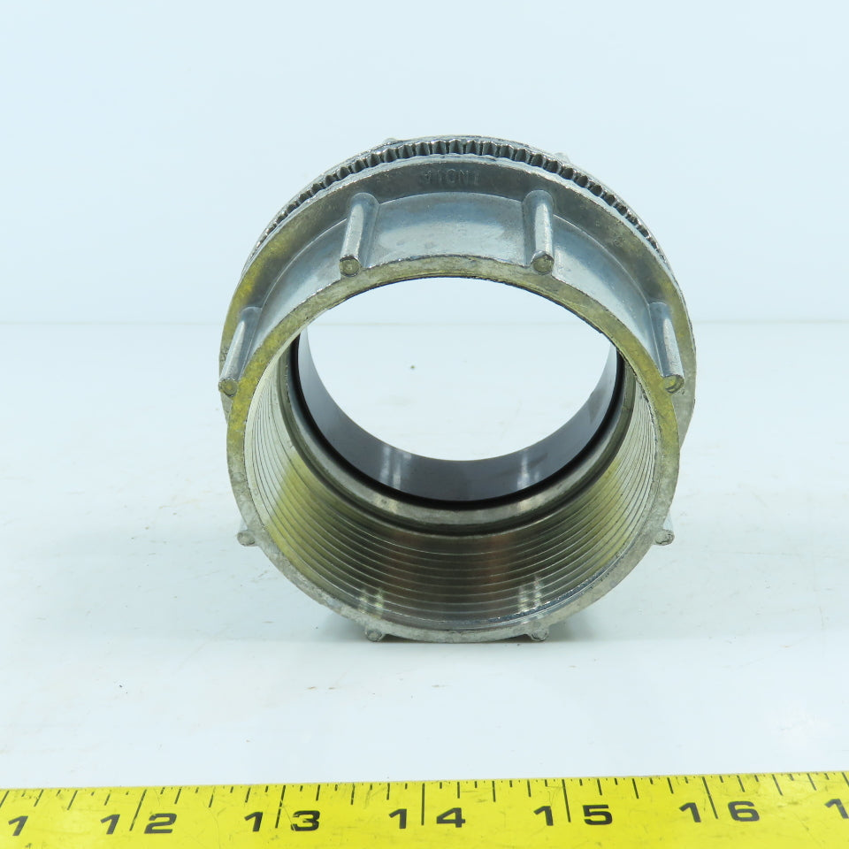 3" Liquid Tight Conduit Hub Straight Connector