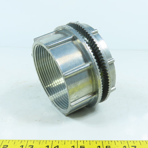 3" Liquid Tight Conduit Hub Straight Connector