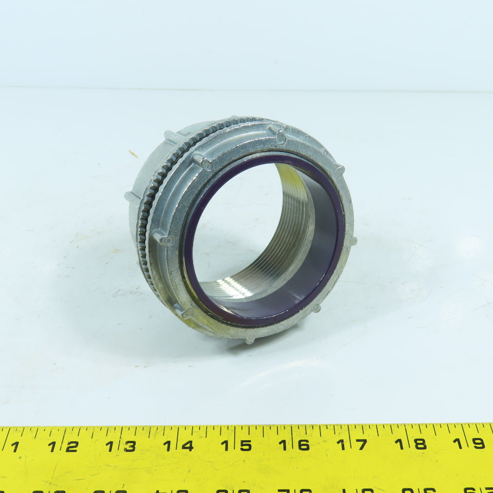 3" Liquid Tight Conduit Hub Straight Connector