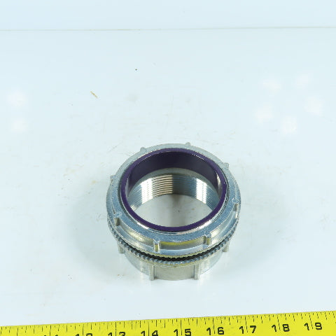3" Liquid Tight Conduit Hub Straight Connector
