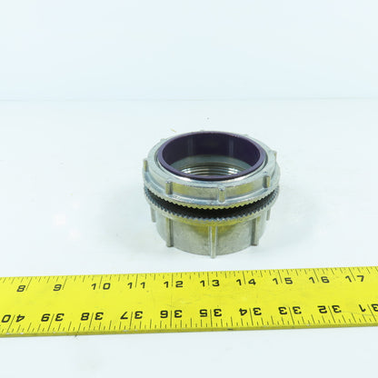 3" Liquid Tight Conduit Hub Straight Connector
