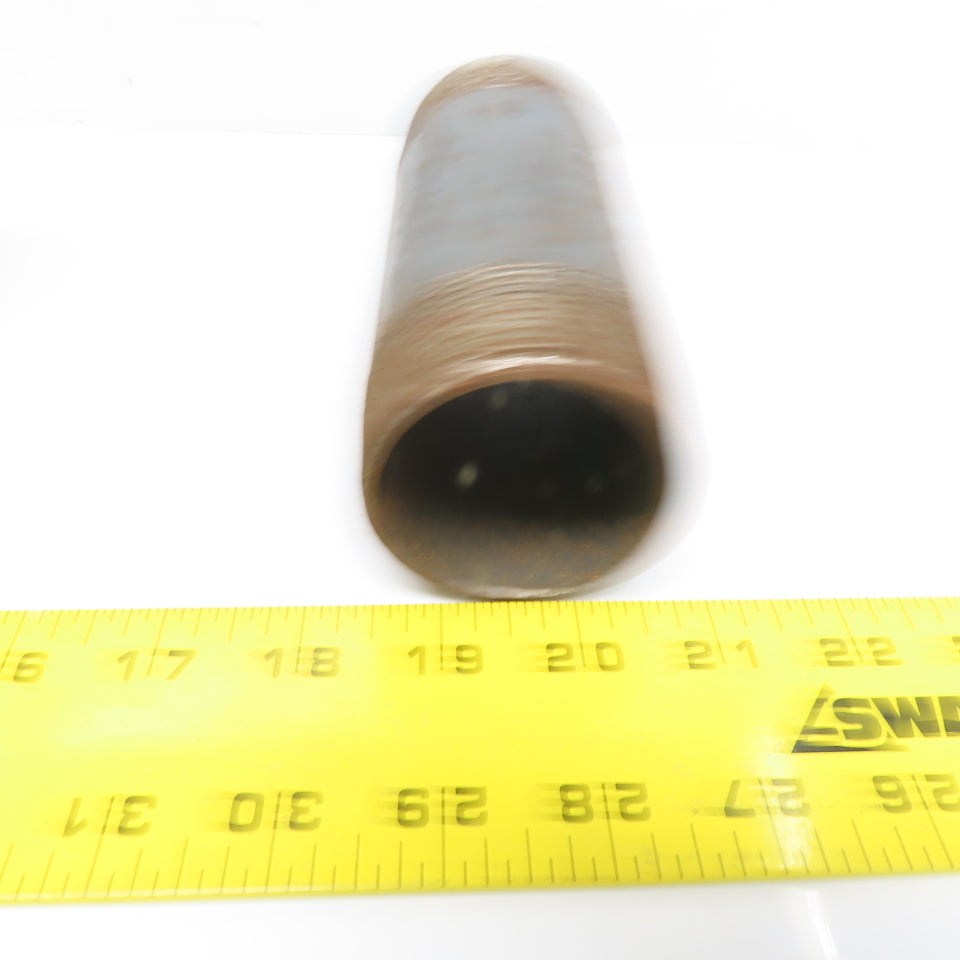 2" NPT 5" Long Malleable Iron Black Pipe Nipple Schedule 40 Welded Lot of 7