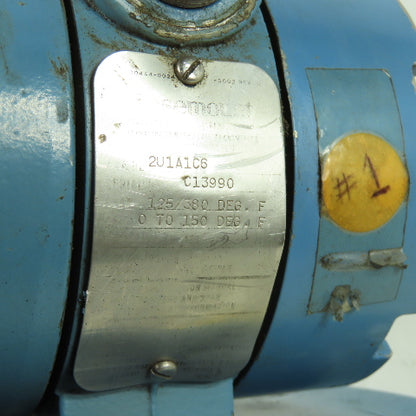Rosemount 444RL2U1A1C6 Temperature Transmitter 4-20Ma 125/380 Deg F