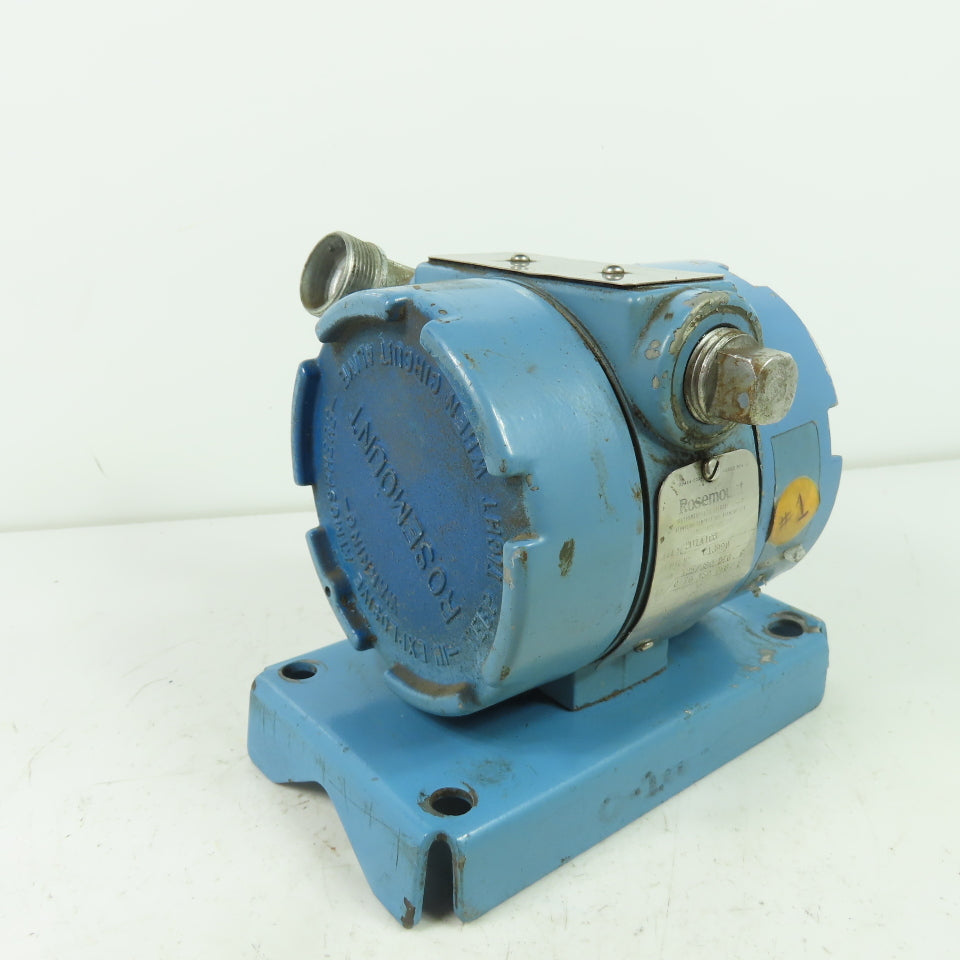 Rosemount 444RL2U1A1C6 Temperature Transmitter 4-20Ma 125/380 Deg F