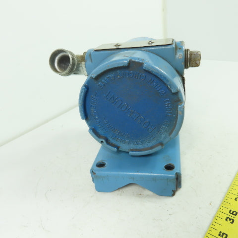 Rosemount 444RL2U1A1C6 Temperature Transmitter 4-20Ma 125/380 Deg F