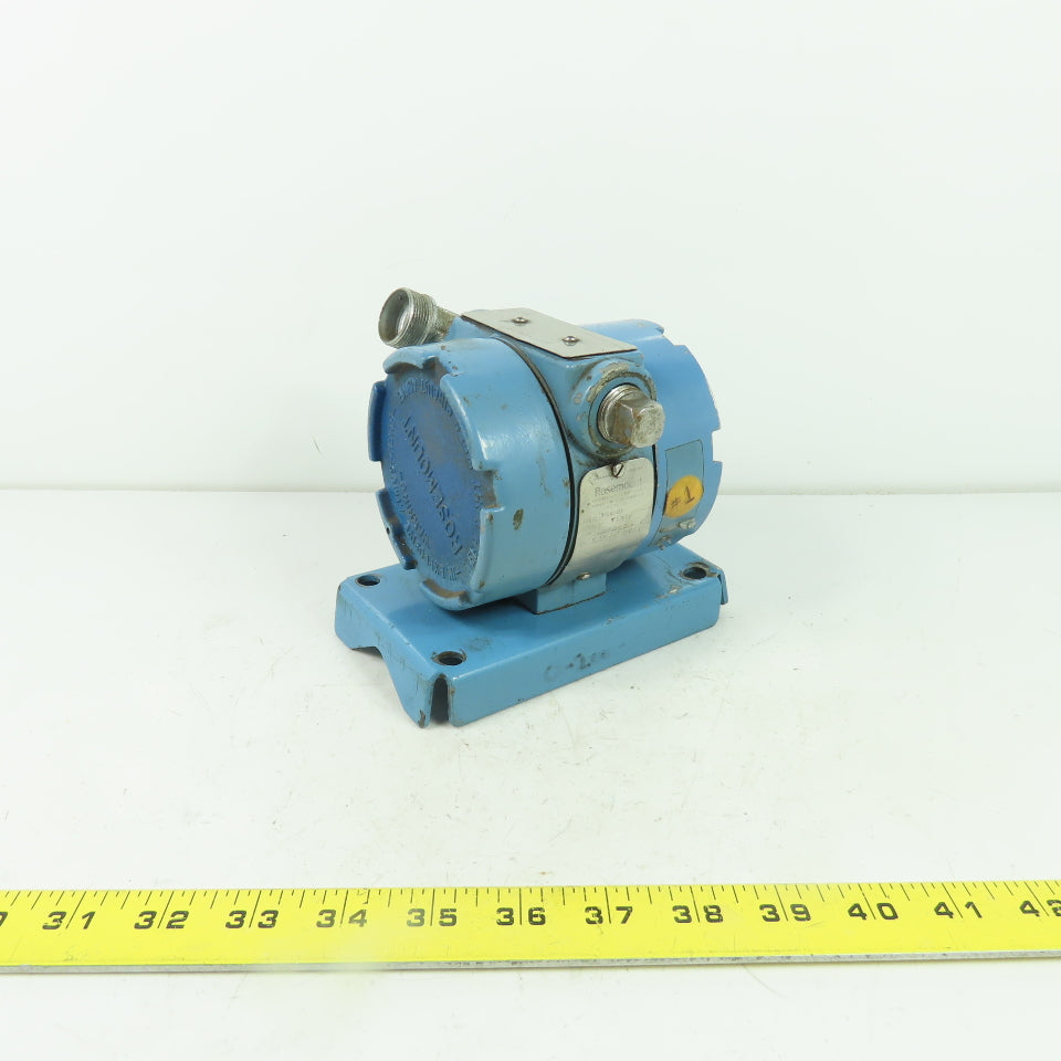 Rosemount 444RL2U1A1C6 Temperature Transmitter 4-20Ma 125/380 Deg F