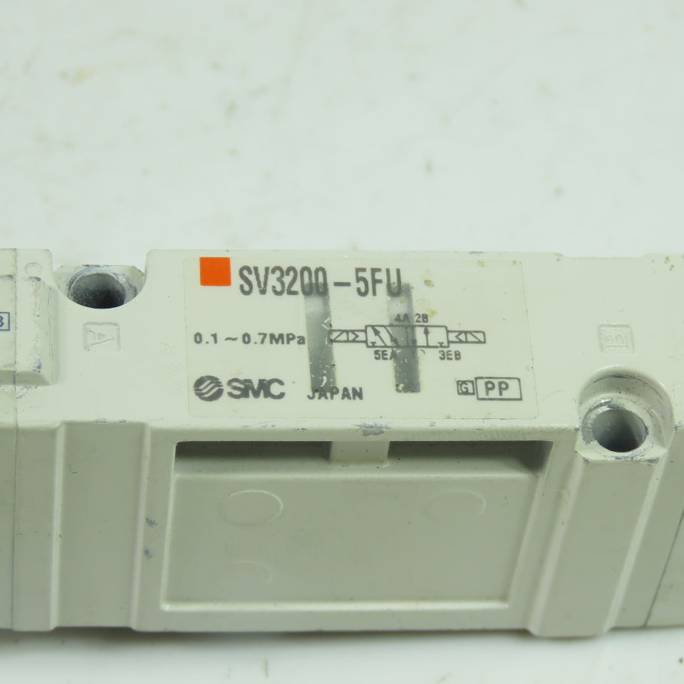 SMC SV3200-5FU Solenoid Valve 0.1-0.7MPa