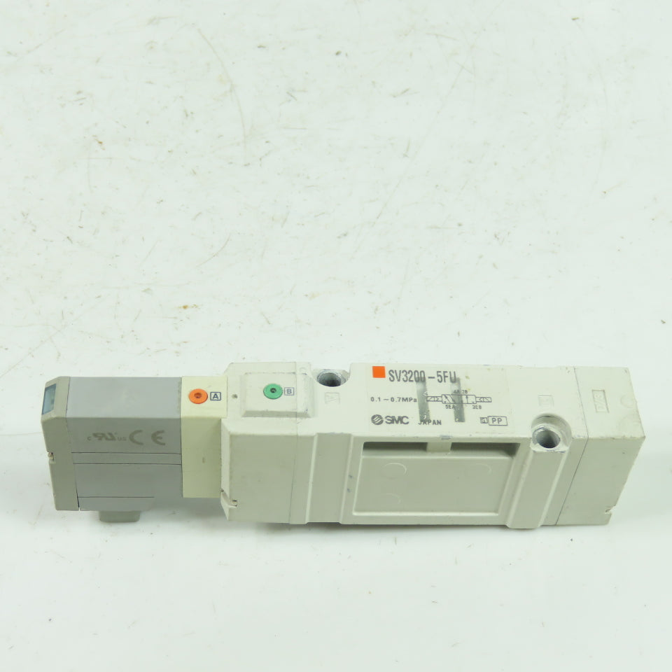 SMC SV3200-5FU Solenoid Valve 0.1-0.7MPa