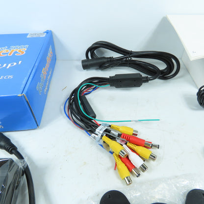 Tadi Brothers SKU34288 PAL/NTSC 7" LCD Rear View TFT Monitor W/ Transmitters NEW