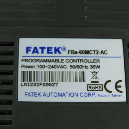 Fatek FBs-60MCT2-AC Programmable Controller NEW
