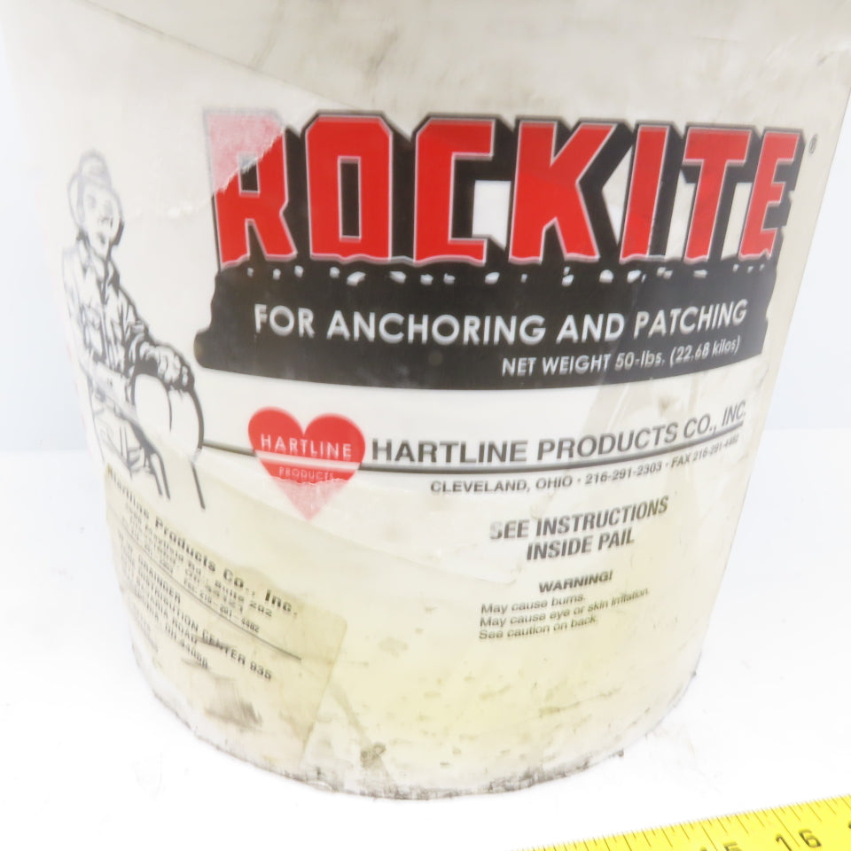 Rockite 10051 Expansion Cement Patch/Anchoring 50 Lb, Pail 1 Hr Full Cure Time