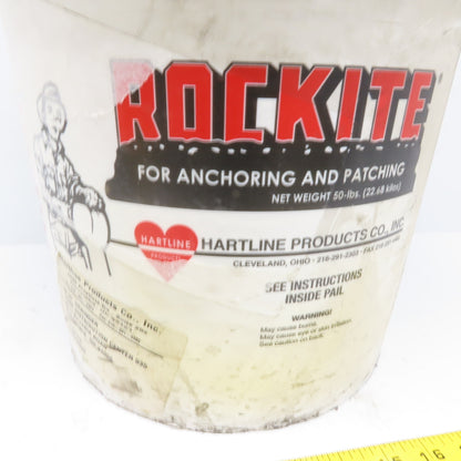 Rockite 10051 Expansion Cement Patch/Anchoring 50 Lb, Pail 1 Hr Full Cure Time