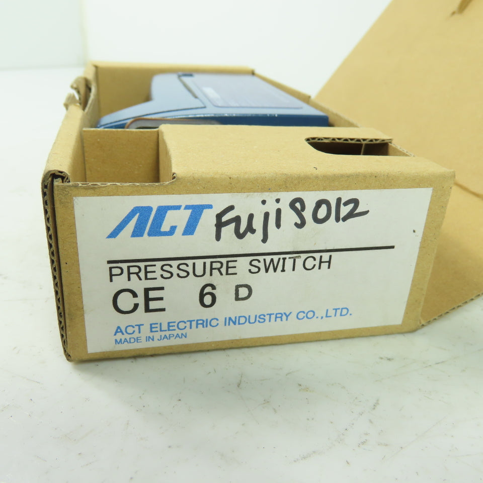 Act CE 6D Pressure Switch 30VDC 1-6MPa 10-60Bar NEW