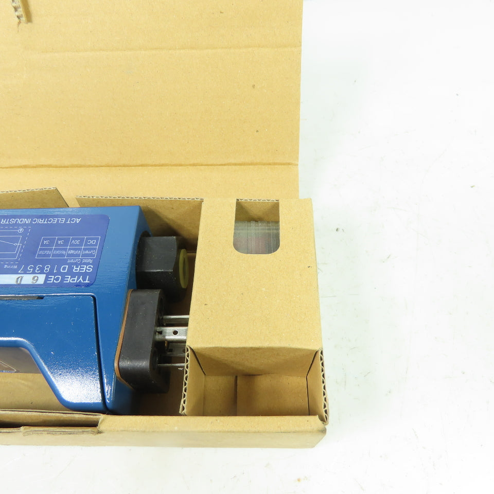 Act CE 6D Pressure Switch 30VDC 1-6MPa 10-60Bar NEW