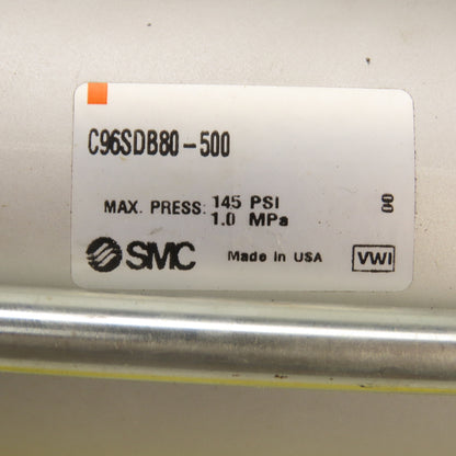 SMC C96SDB80-500 Double Acting Air Cylinder 80mm Bore 500mm Stroke