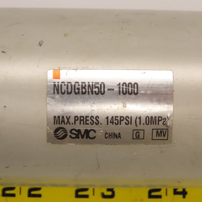 SMC NCDGBN50-1000 Double Acting Round Air Cylinder 50mm Bore 10" Stroke