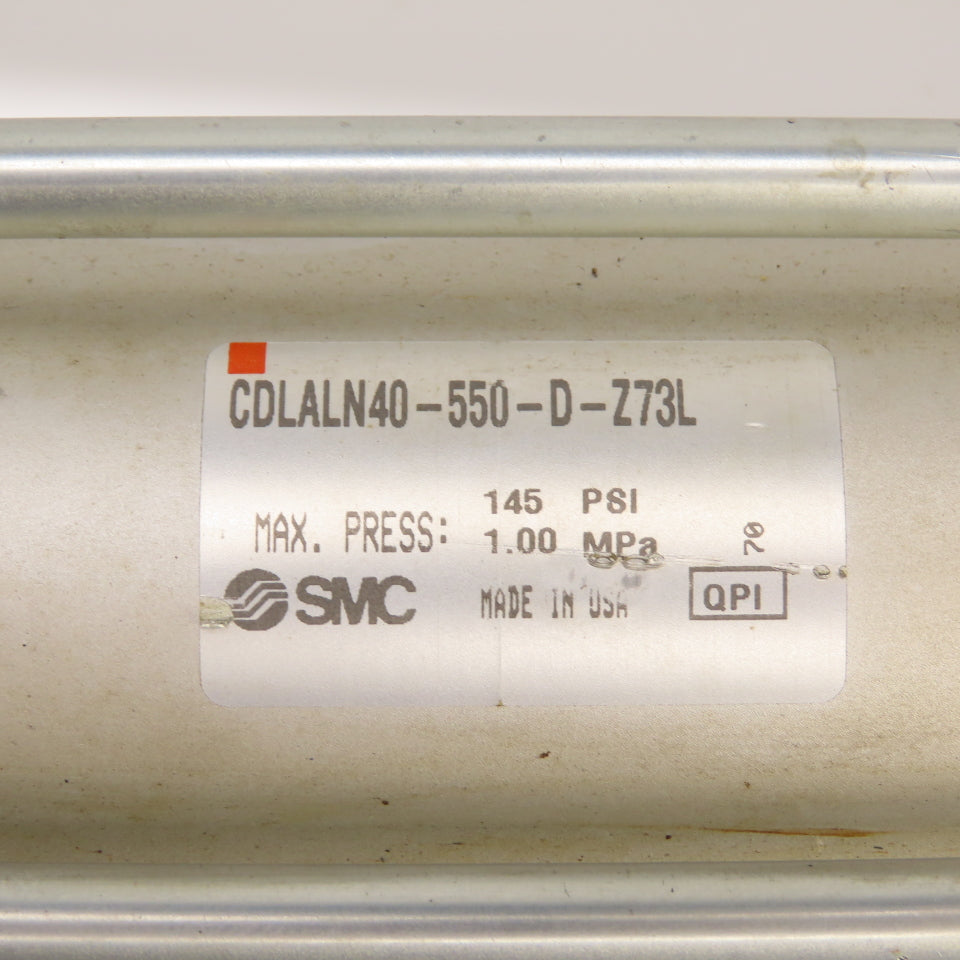 SMC CDLALN40-550-D-Z73L Dble Acting Air Cylinder 40mm Bore 550mm Stroke CLA40-D