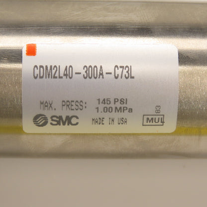 SMC CDM2L40-300A-C73L Double Acting Air Cylinder 40mm Bore 300mm Stroke NEW