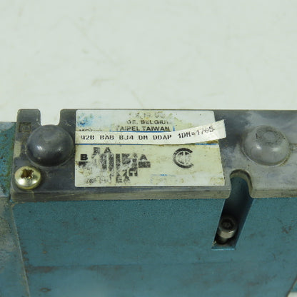 Mac 92B-BAB-BJ4-DM-DDAP-1DM Solenoid Valve 20 To 120PSI 24VDC
