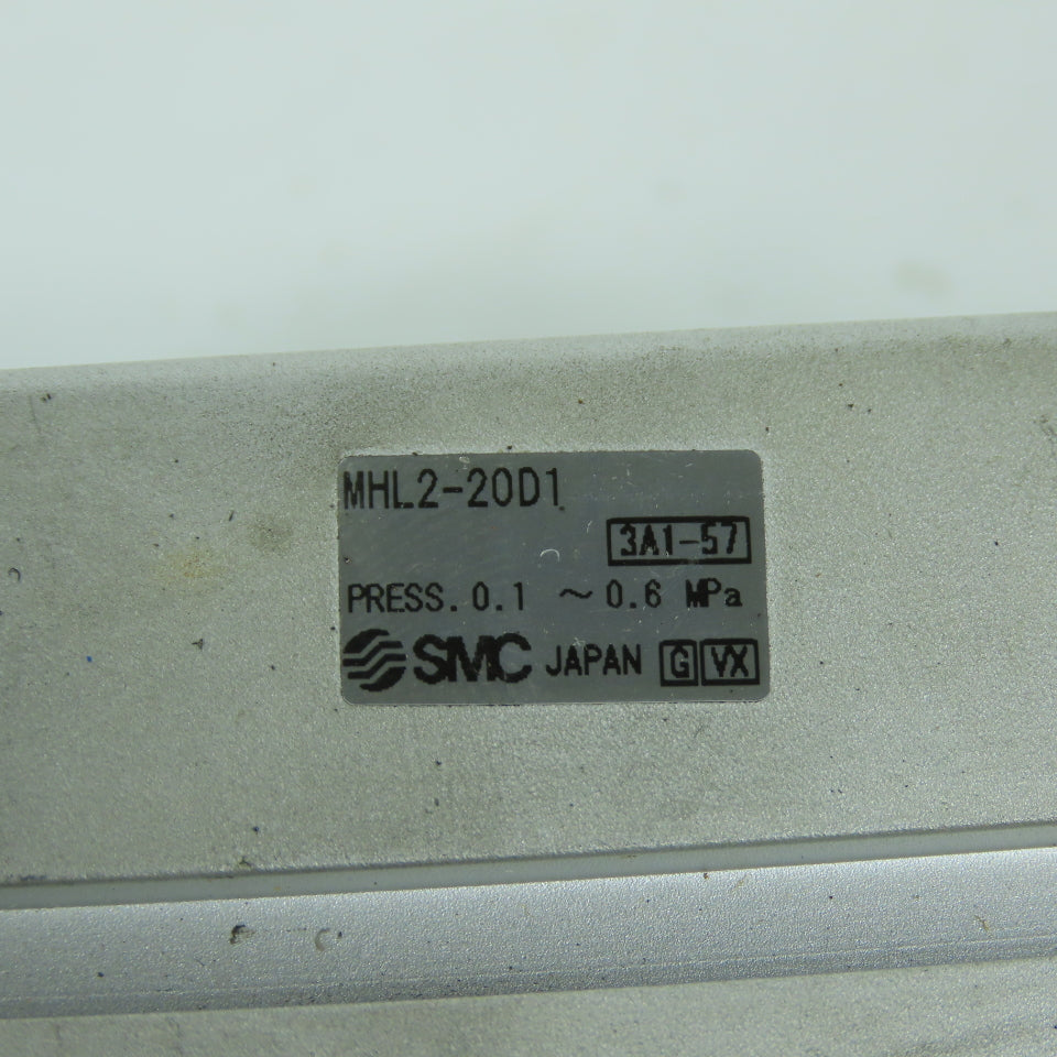 SMC MHL2-20D1 Pneumatic Parallel Gripper 20mm Bore 20mm Stroke