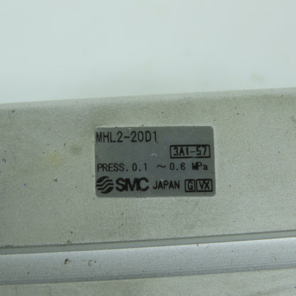 SMC MHL2-20D1 Pneumatic Parallel Gripper 20mm Bore 20mm Stroke