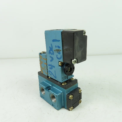 Mac 912B-PM-612AA Solenoid Valve 24VDC 25-150PSI PME-612AAA