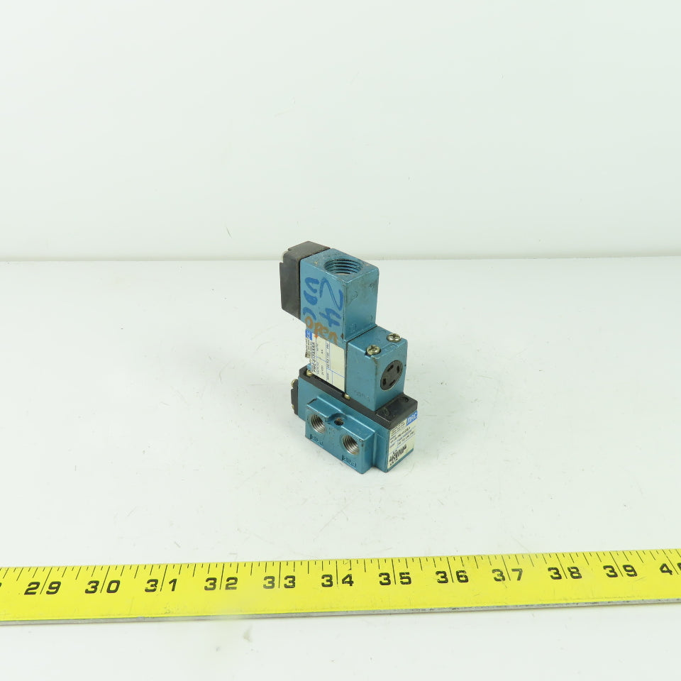Mac 912B-PM-612AA Solenoid Valve 24VDC 25-150PSI PME-612AAA