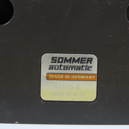 Sommer Automatic SCH20-B DG036702.001AB Pneumatic Needle Gripper