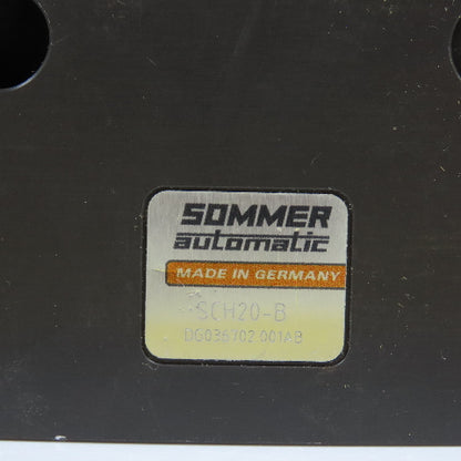 Sommer Automatic SCH20-B DG036702.001AB Pneumatic Needle Gripper