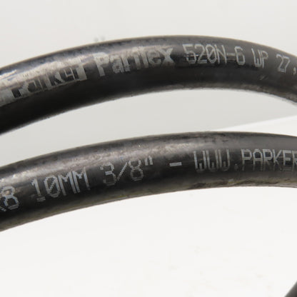 Parker Parflex 1/2" (-8) Female Swivel Ends Hydraulic Hose Assembly 4000PSI 72"