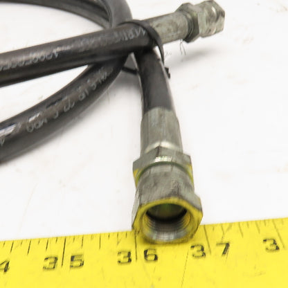 Parker Parflex 1/2" (-8) Female Swivel Ends Hydraulic Hose Assembly 4000PSI 72"