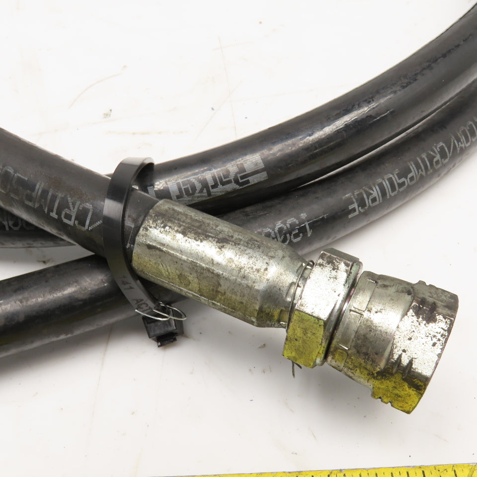 Parker Parflex 1/2" (-8) Female Swivel Ends Hydraulic Hose Assembly 4000PSI 72"