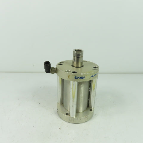 Bimba FOR-311.02-M Flat-1 Single Acting Pneumatic Air Cylinder 1.02" Stroke