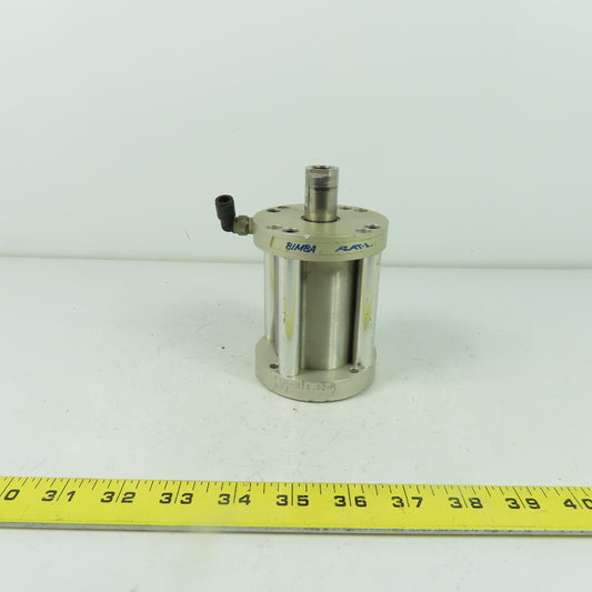 Bimba FOR-311.02-M Flat-1 Single Acting Pneumatic Air Cylinder 1.02" Stroke