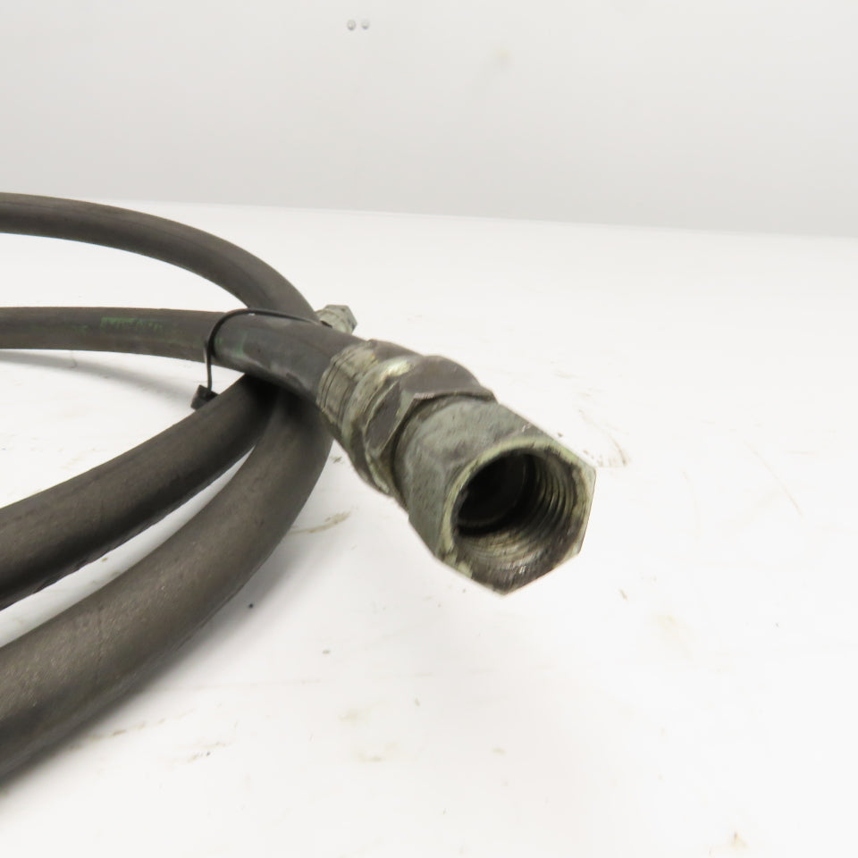 Aeroquip 3/8" (-6) Female Swivel Ends Hydraulic Hose Assembly 5000PSI 84"