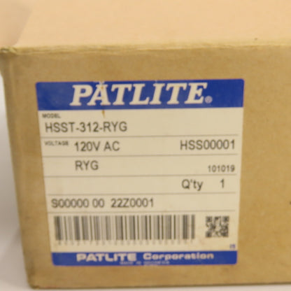 Patlite HSST-312-RYG Signal Light Tower SPARE PARTS ONLY