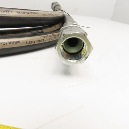 Parker 1/2" (-8) Female Swivel Ends 1/2" Hydraulic Hose Assembly 3000PSI 120"