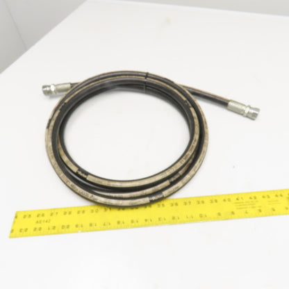 Parker 1/2" (-8) Female Swivel Ends 1/2" Hydraulic Hose Assembly 3000PSI 144"