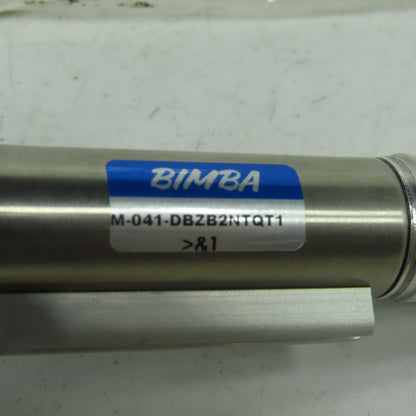 Bimba M-041-DBZB2NTQT1 Double Acting Pneumatic Air Cylinder 1" Stroke NEW
