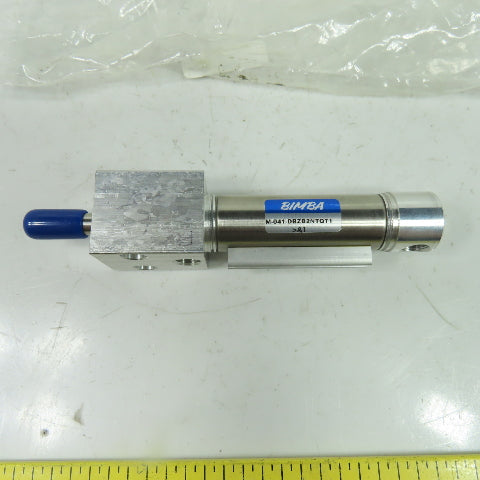 Bimba M-041-DBZB2NTQT1 Double Acting Pneumatic Air Cylinder 1" Stroke NEW