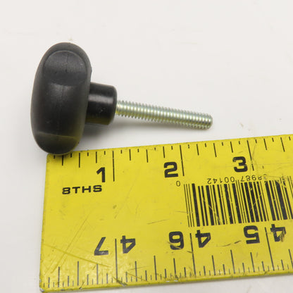 1/4"-20 Plastic Thumb Screw 1-1/2" Stud Length 1.60" Head Lot Of 10